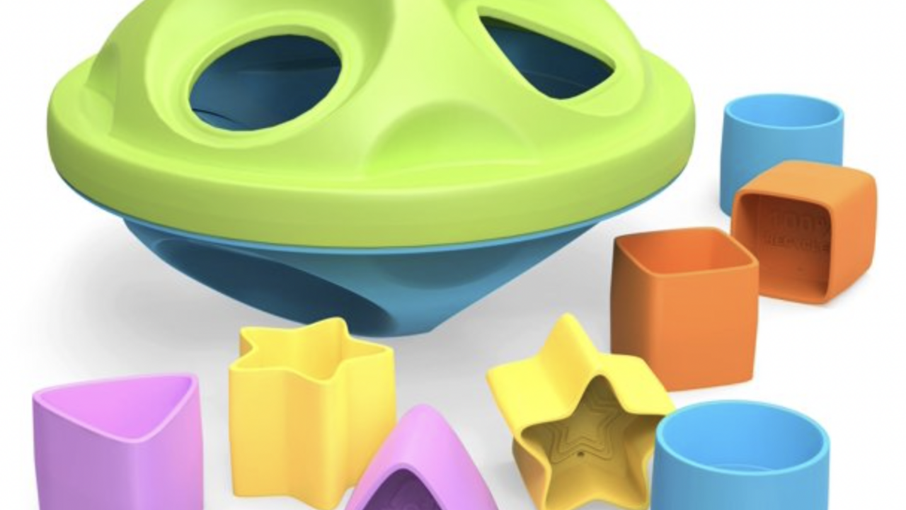 Green toys shape sales sorter